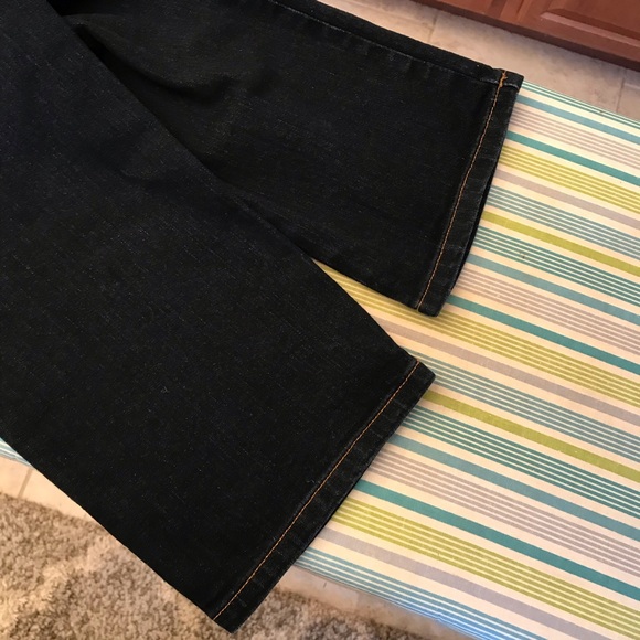 Gloria Vanderbilt Denim Blue Jeans Womens Size 10 Short Amanda Dark Wash - Picture 8 of 10